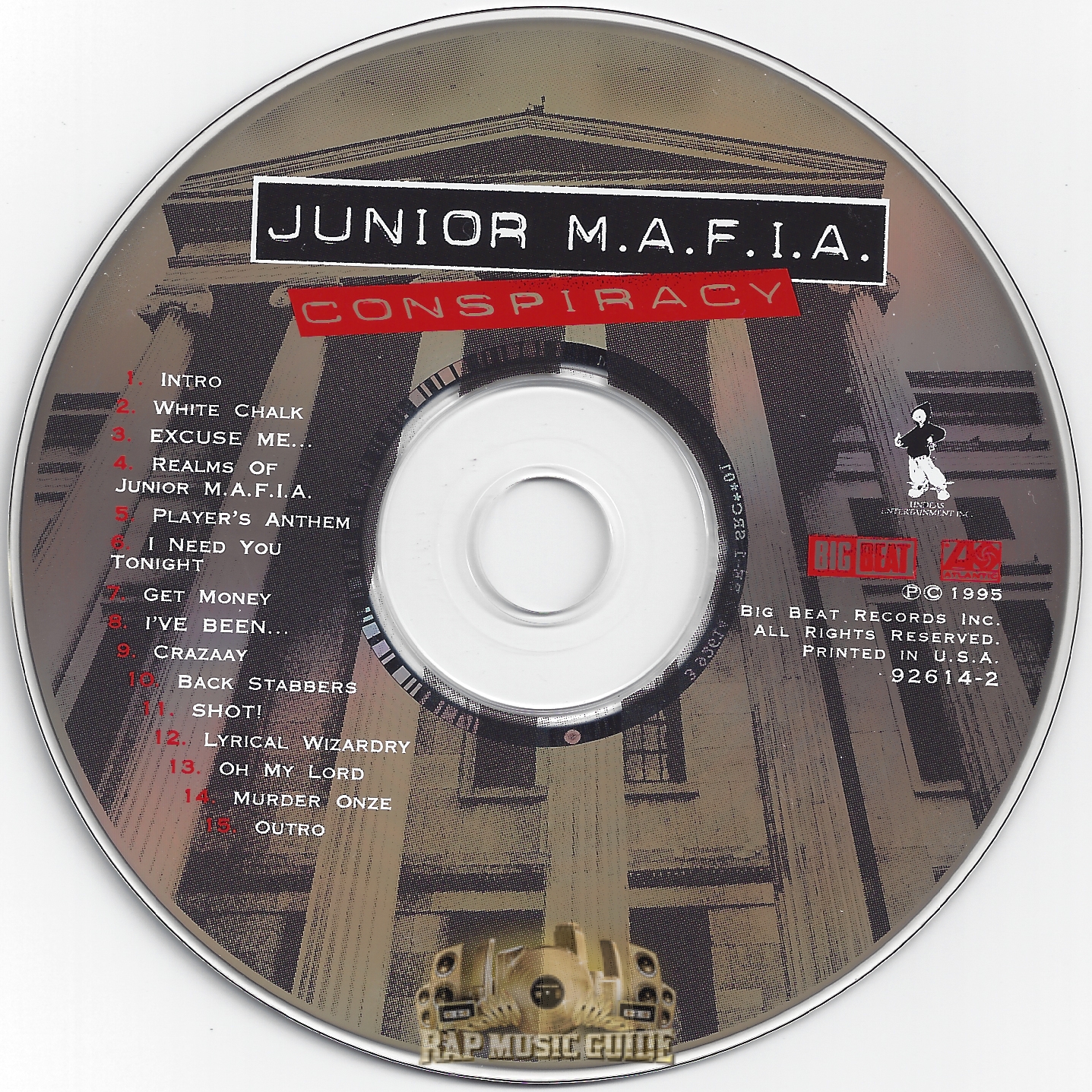 JUNIOR MAFIA “CONSPIRACY” (1995) Hip Hop Rap Classic With Christopher ...